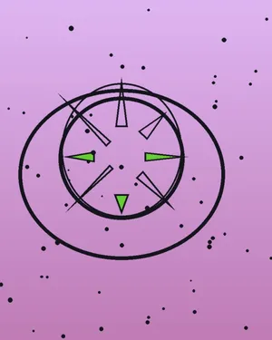 Mandala · Pied
